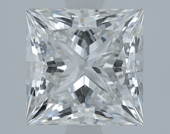 1.73 carat Princess lab grown diamond, G VS1, IGI certified