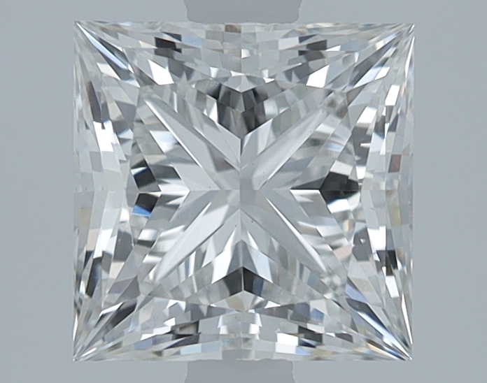 1.79 carat Princess lab grown diamond, G VS1, IGI certified