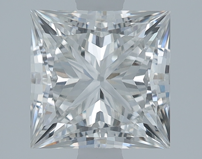 1.68 carat Princess lab grown diamond, G VVS2, IGI certified