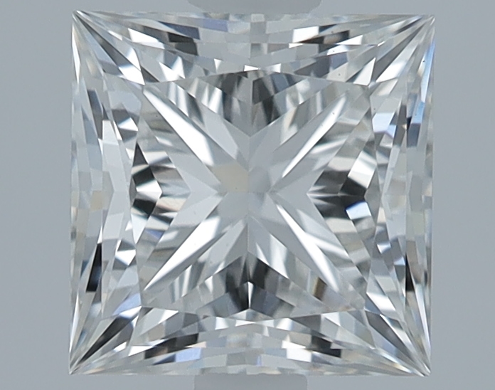 1.73 carat Princess lab grown diamond, G VS1, IGI certified