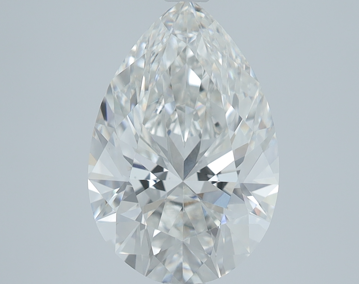 3.33 carat Pear lab grown diamond, G VS1, IGI certified