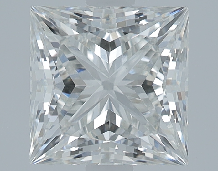 1.89 carat Princess lab grown diamond, G VS1, IGI certified