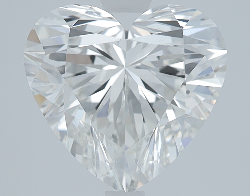 2.46 carat Heart lab grown diamond, G VS1, IGI certified
