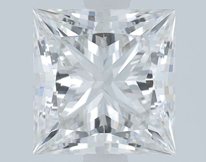 1.77 carat Princess lab grown diamond, G VS1, IGI certified