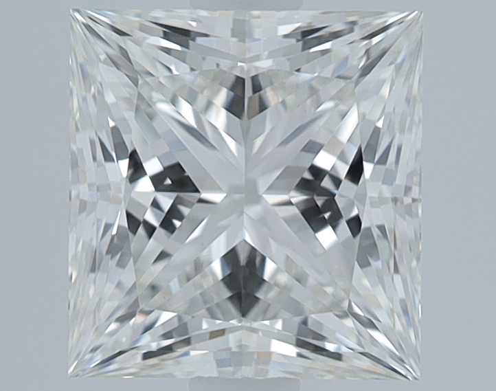 1.80 carat Princess lab grown diamond, G VVS2, IGI certified