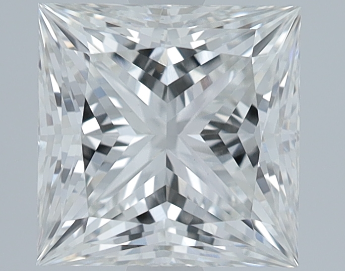 1.78 carat Princess lab grown diamond, G VS1, IGI certified