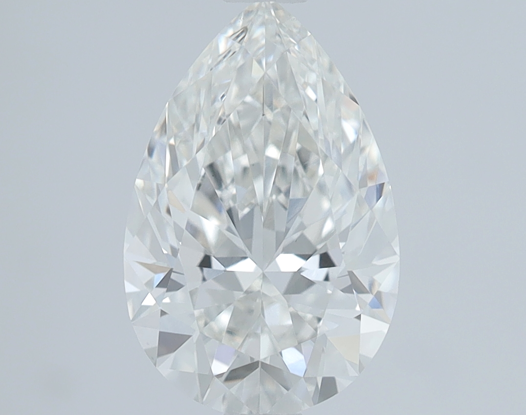 1.64 carat Pear lab grown diamond, G VS1, IGI certified