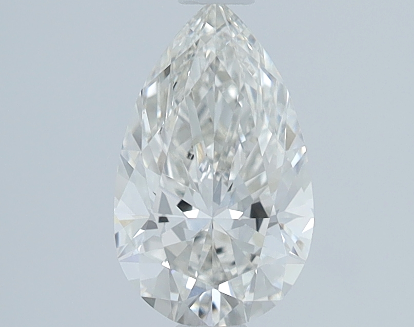 0.91 carat Pear lab grown diamond, G VVS2, IGI certified