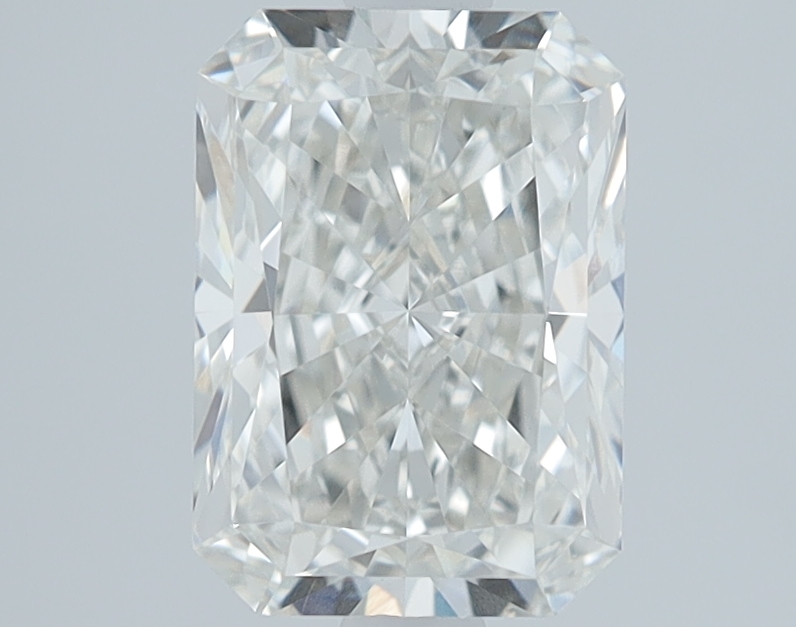 1.72 carat Radiant Cut lab grown diamond, G VVS2, IGI certified