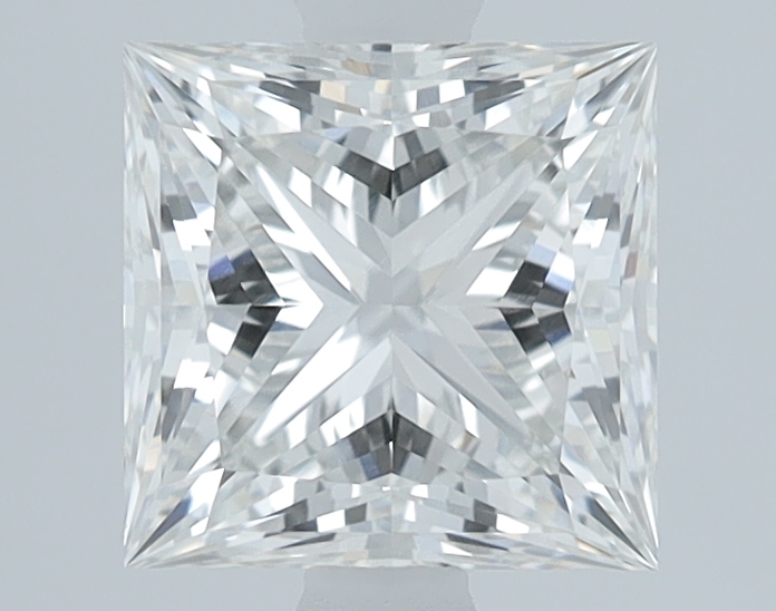 1.72 carat Princess lab grown diamond, G VS1, IGI certified
