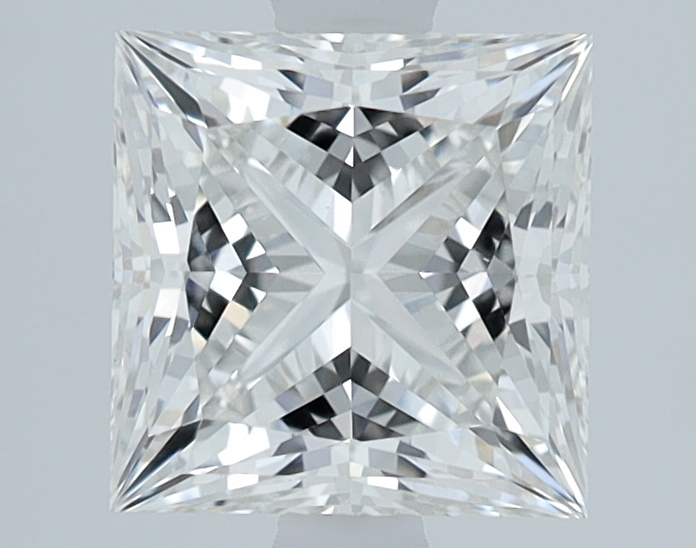 1.72 carat Princess lab grown diamond, G VS1, IGI certified