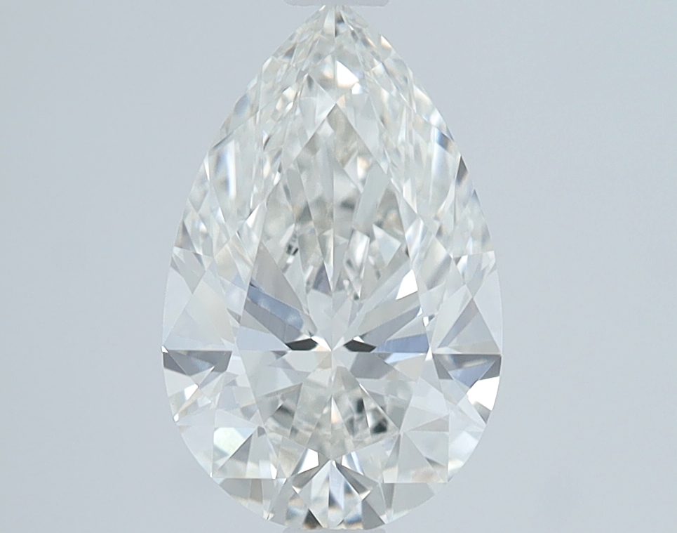 1.64 carat Pear lab grown diamond, G VVS2, IGI certified