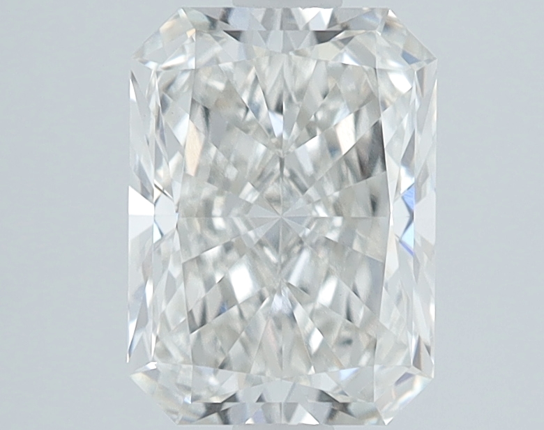 1.71 carat Radiant Cut lab grown diamond, G VVS2, IGI certified