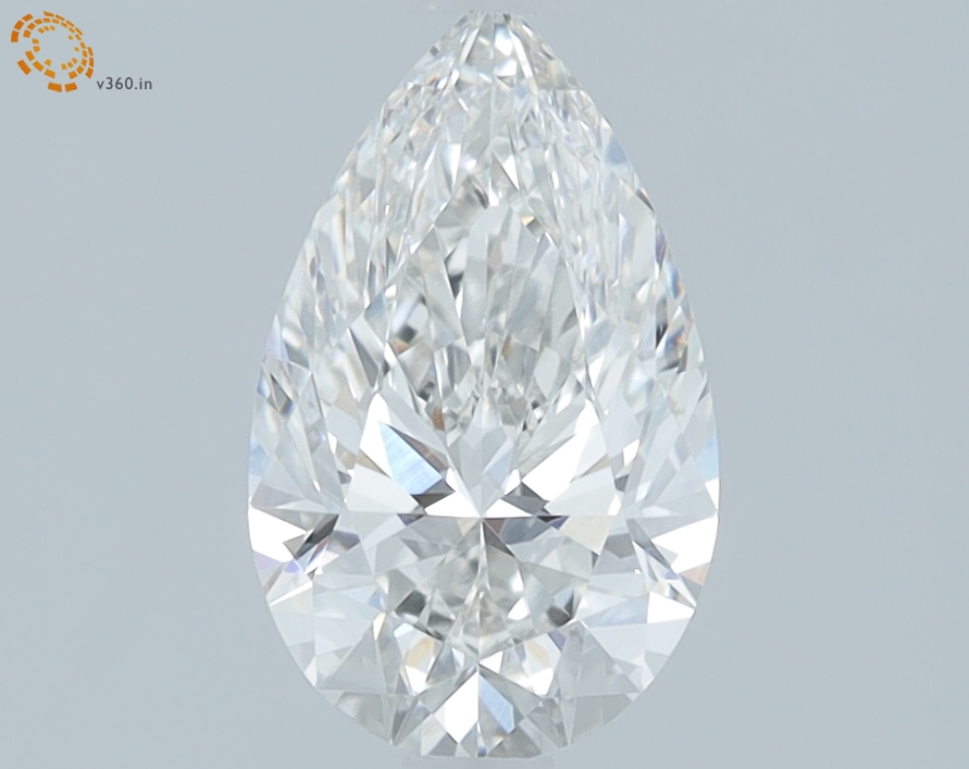 1.12 carat Pear lab grown diamond, G VVS2, IGI certified