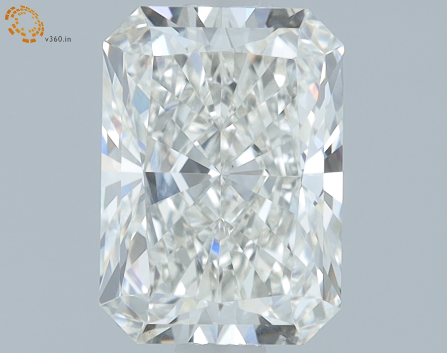 1.26 carat Radiant Cut lab grown diamond, G VS1, IGI certified