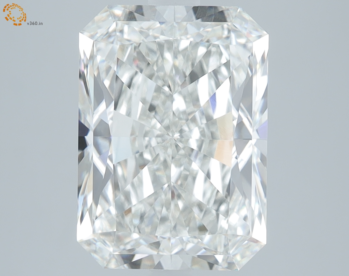 4.56 carat Radiant Cut lab grown diamond, G VVS2, IGI certified