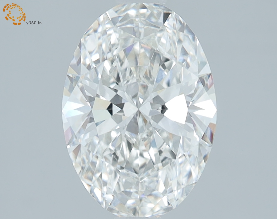 1.59 carat Oval lab grown diamond, G VVS2, IGI certified