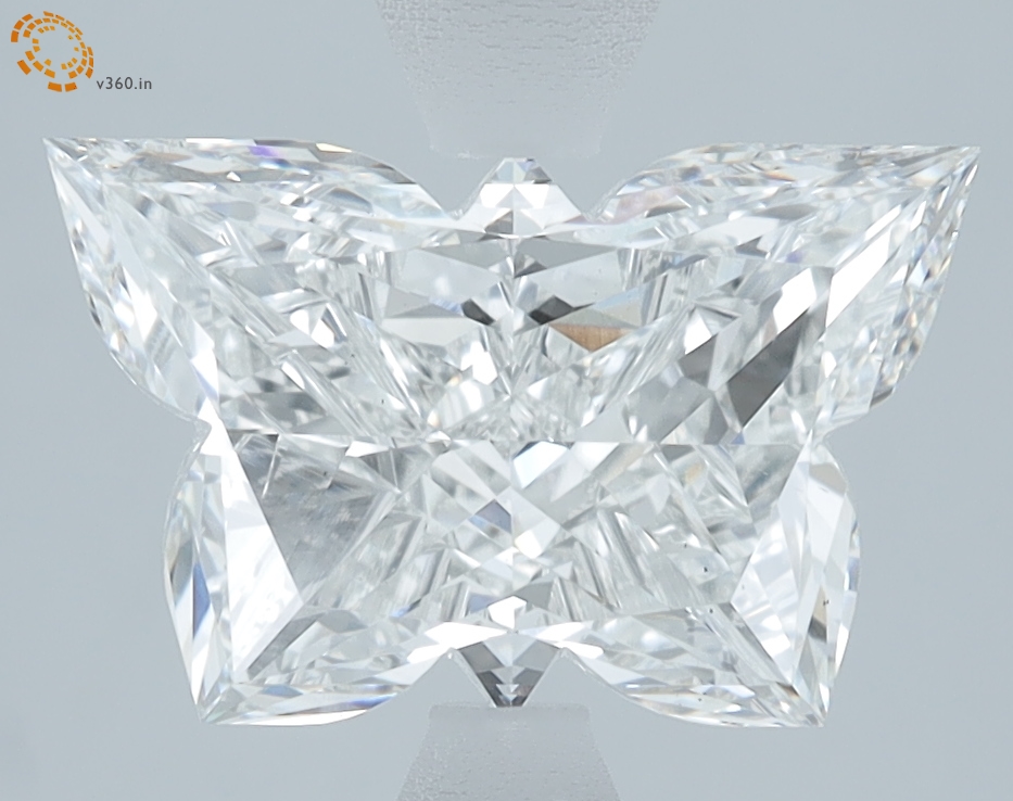 3.01 carat Butterfly lab grown diamond, F VS2, IGI certified