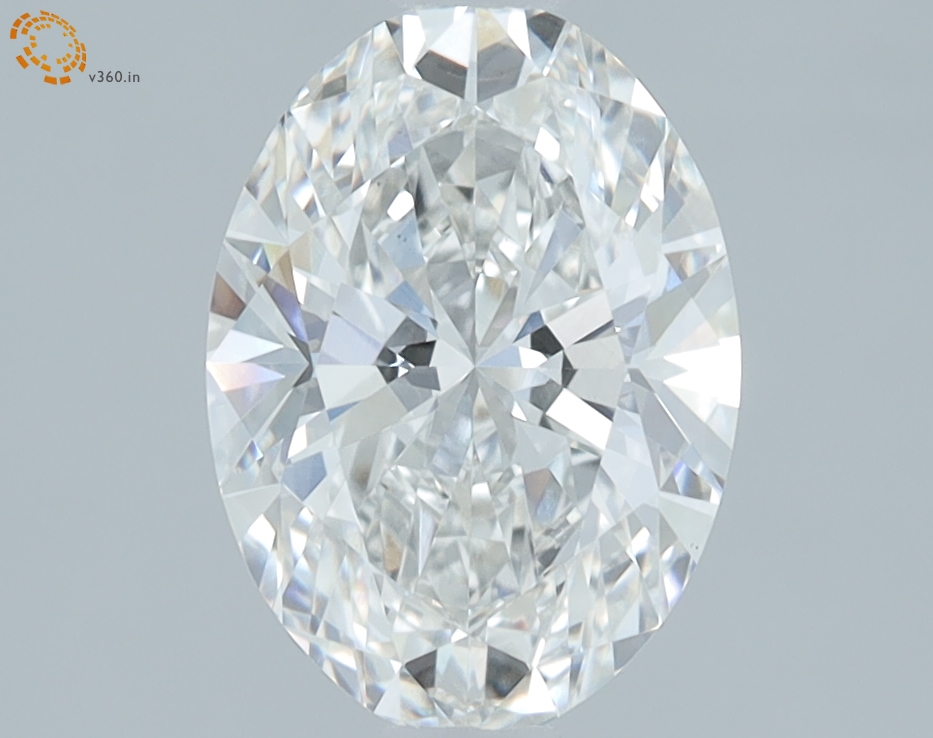 1.58 carat Oval lab grown diamond, G VVS2, IGI certified