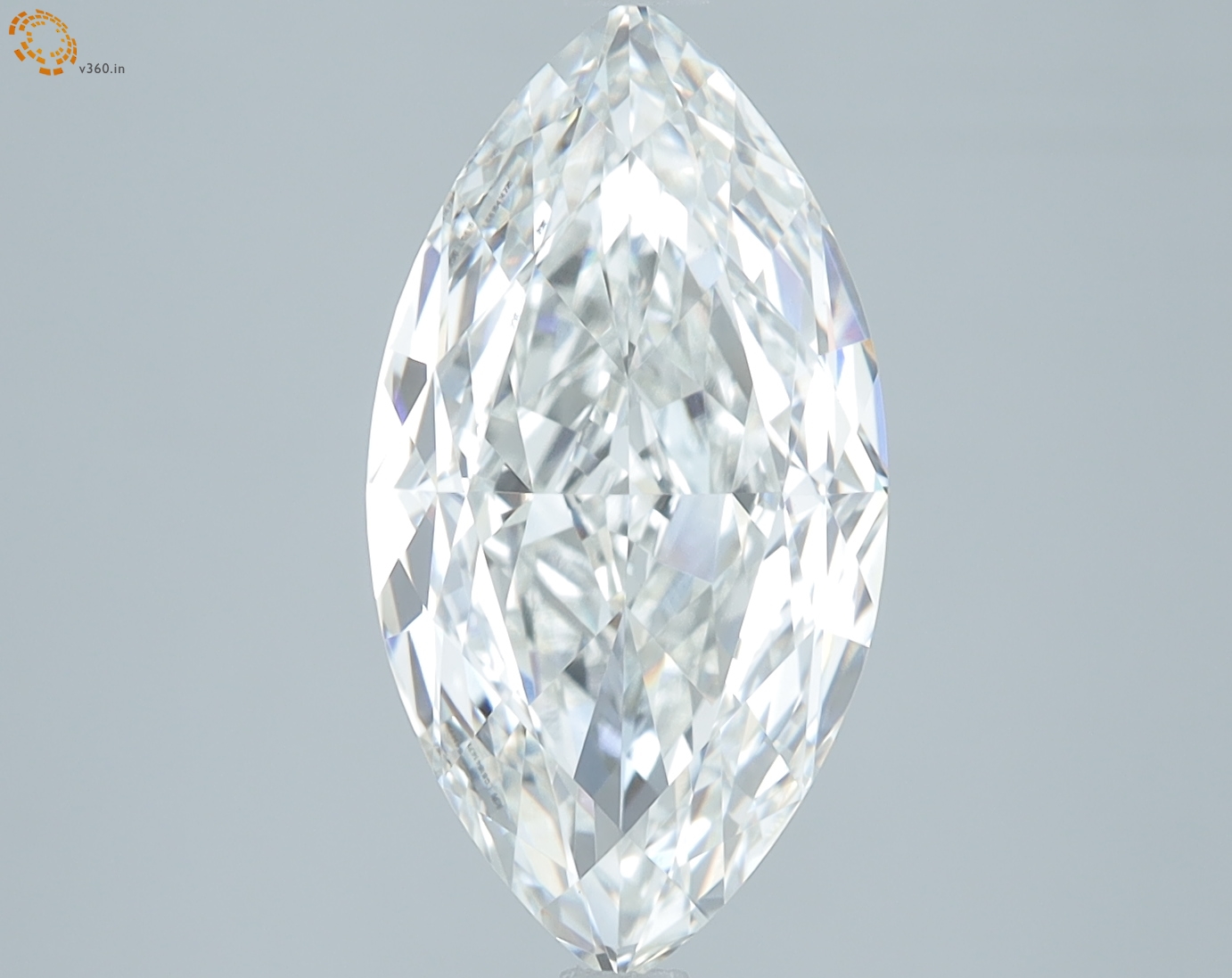 4.30 carat Marquise lab grown diamond, G VS1, IGI certified