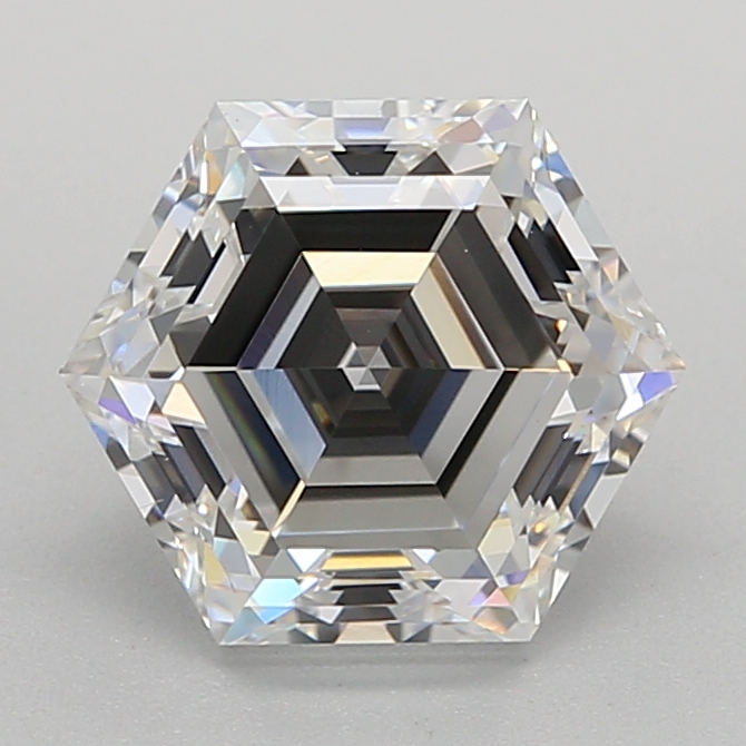 1.53 carat Octagon lab grown diamond, E VS1, IGI certified