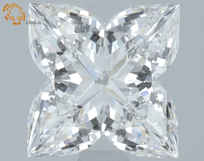2.06 carat Lily Cut lab grown diamond, F VS1, IGI certified