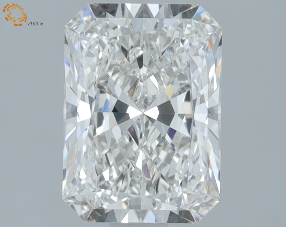 1.73 carat Radiant Cut lab grown diamond, G VVS2, IGI certified