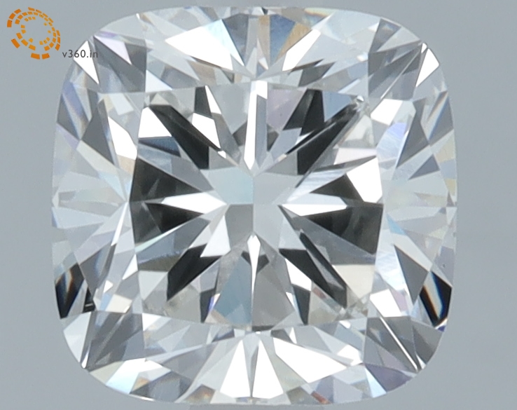 1.66 carat Cushion lab grown diamond, G VVS2, IGI certified