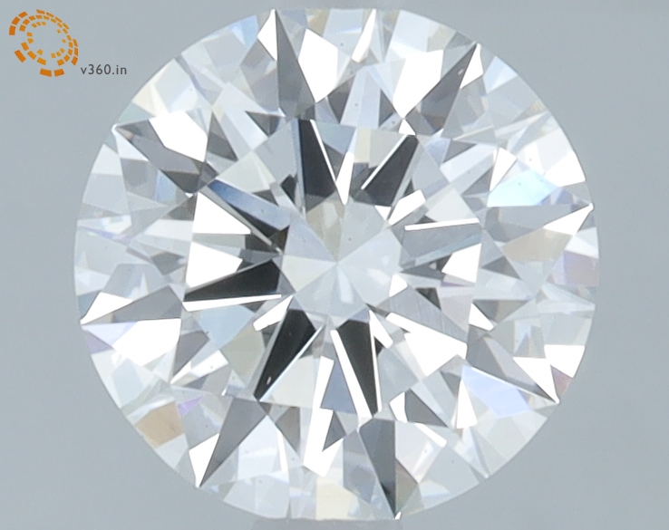 1.82 carat Round lab grown diamond, F VS2, IGI certified