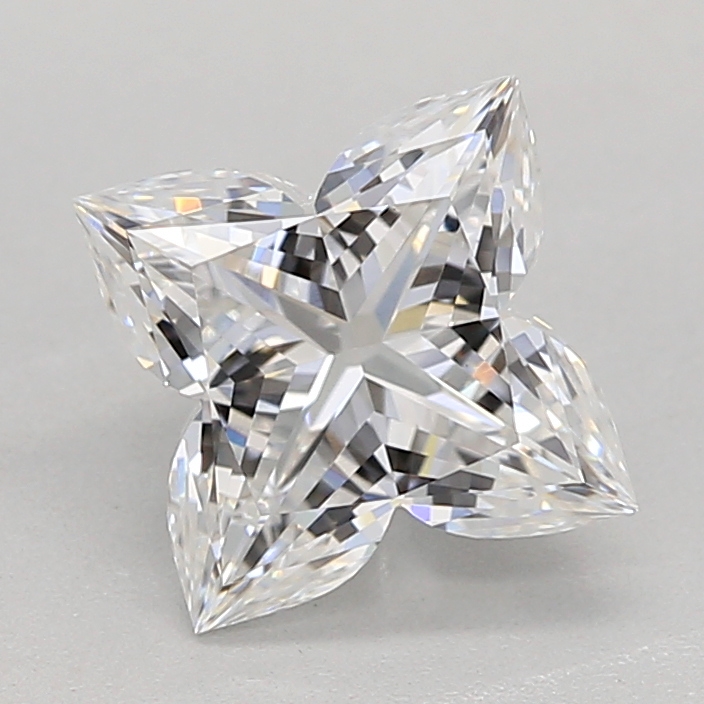 1.09 carat Lily Cut lab grown diamond, D VVS2, IGI certified