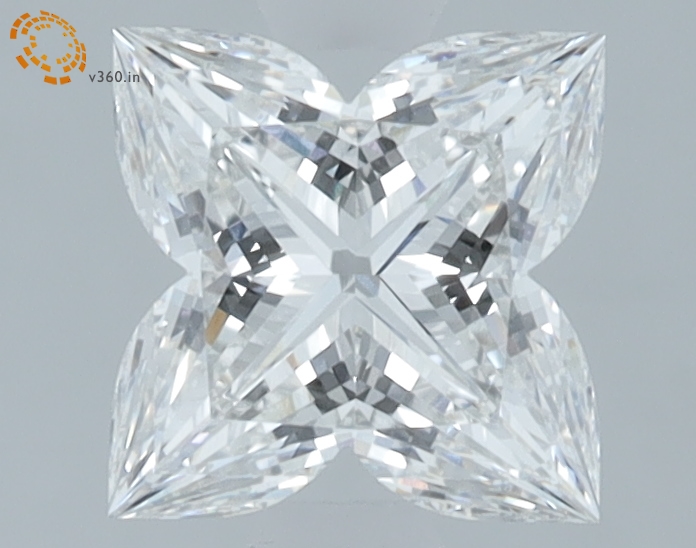 1.60 carat Lily Cut lab grown diamond, F VVS2, IGI certified