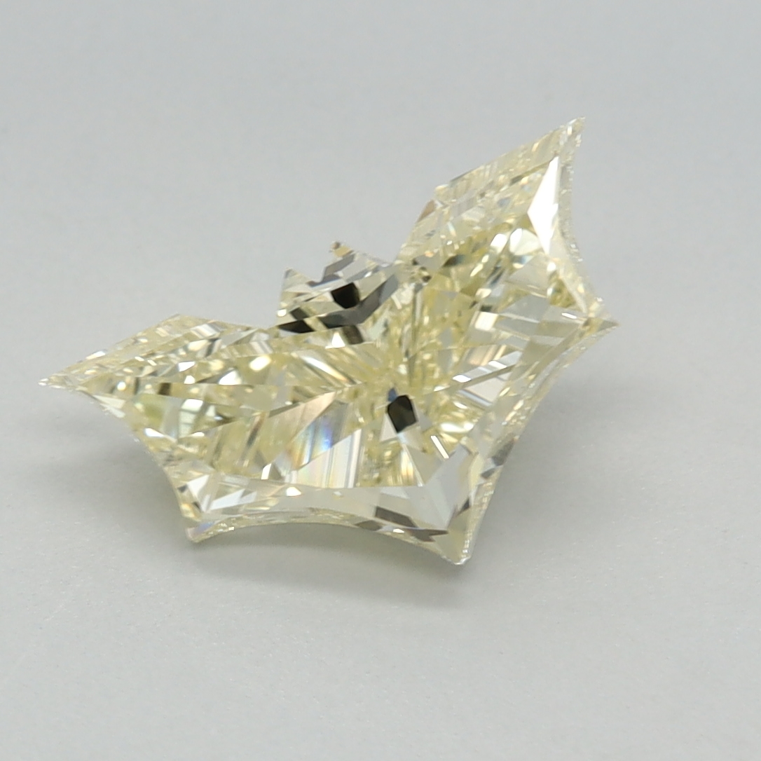1.35 carat Fancy Light Yellow Other lab grown diamond, VVS2, IGI certified
