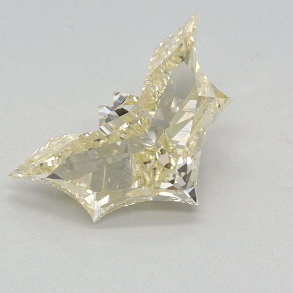 0.95 carat Fancy Light Yellow Other lab grown diamond, VS1, IGI certified