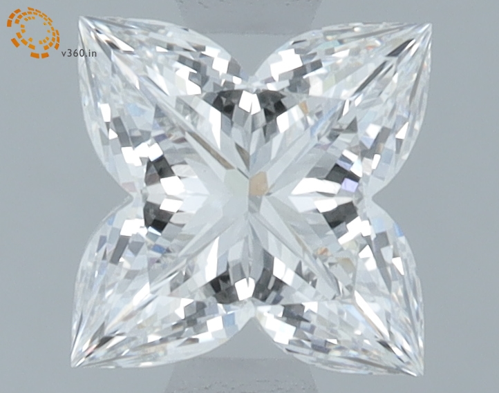 1.25 carat Lily Cut lab grown diamond, E VVS2, IGI certified