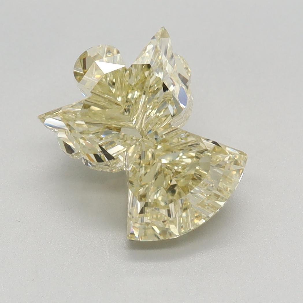 2.13 carat Fancy Intense Yellow Other lab grown diamond, VS1, IGI certified