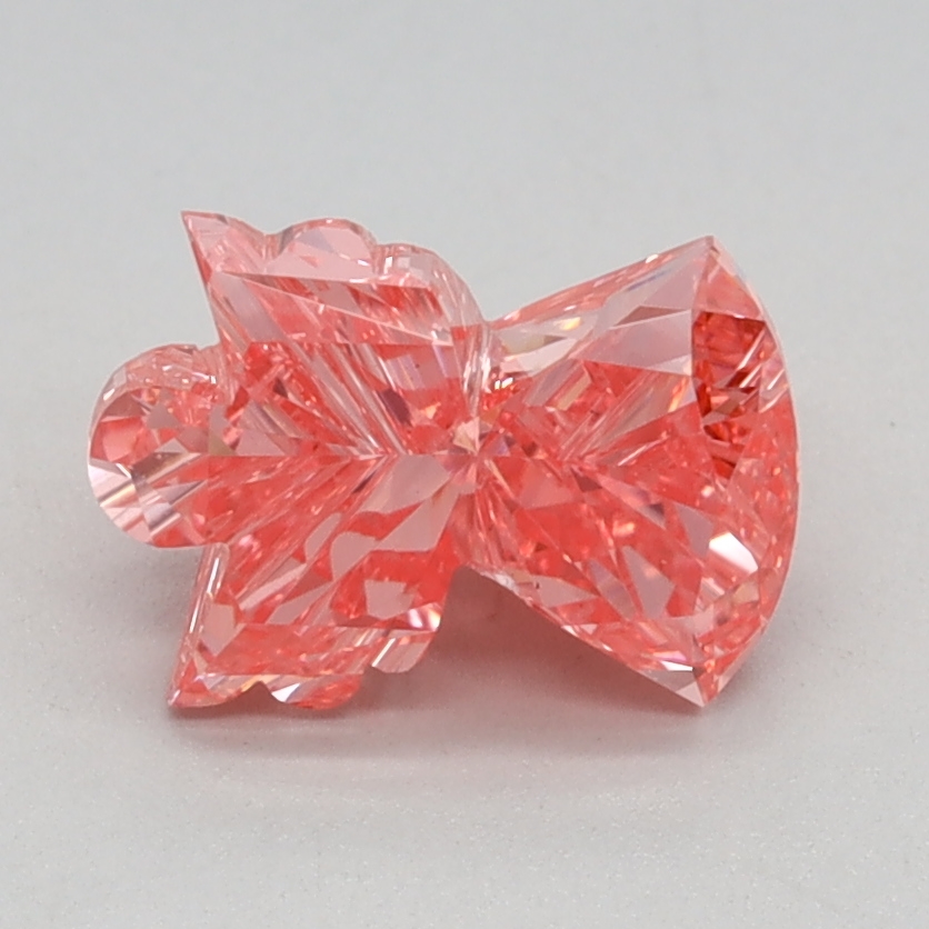 1.06 carat Fancy Vivid Pink Other lab grown diamond, VS1, IGI certified