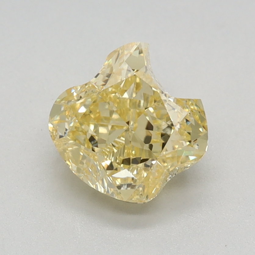 1.27 carat Fancy Intense Yellow Other lab grown diamond, VVS2, IGI certified