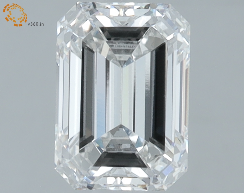 1.60 carat Emerald Cut lab grown diamond, G VVS1, IGI certified