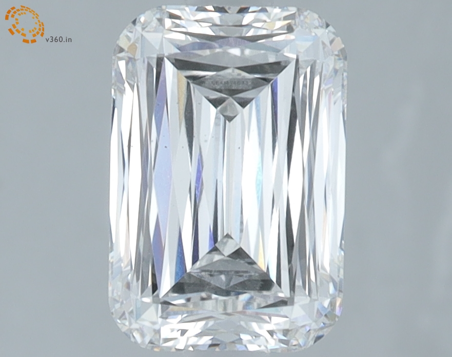 2.10 carat Criss Cut lab grown diamond, F VS2, IGI certified