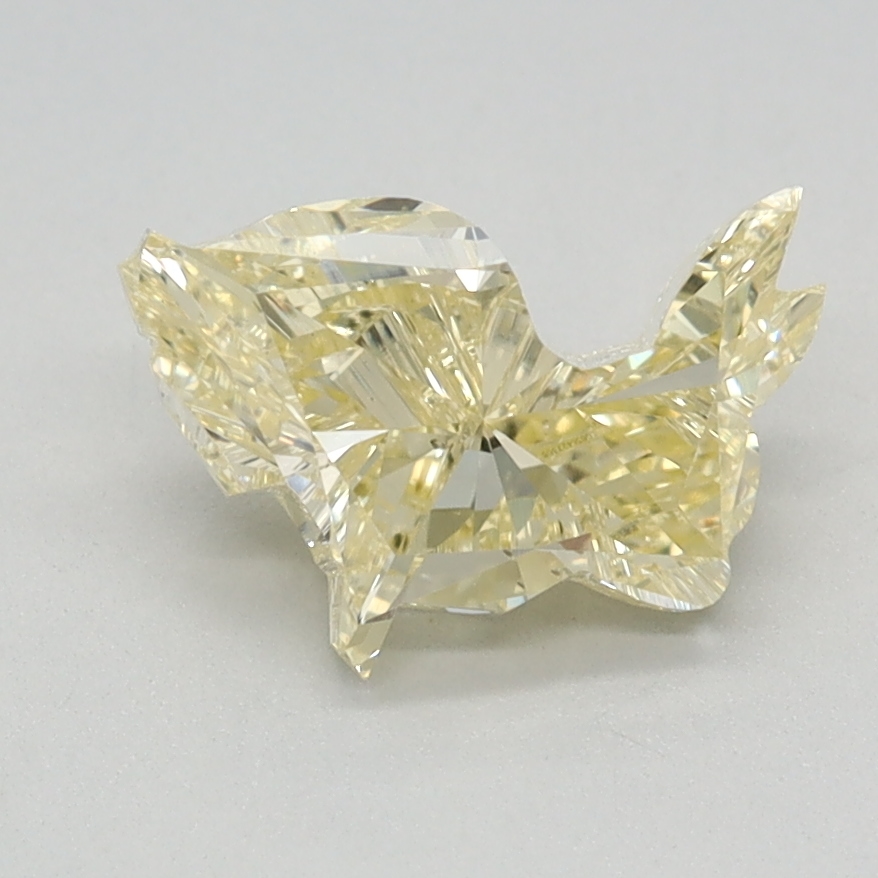 1.21 carat Fancy Intense Yellow Other lab grown diamond, VS1, IGI certified
