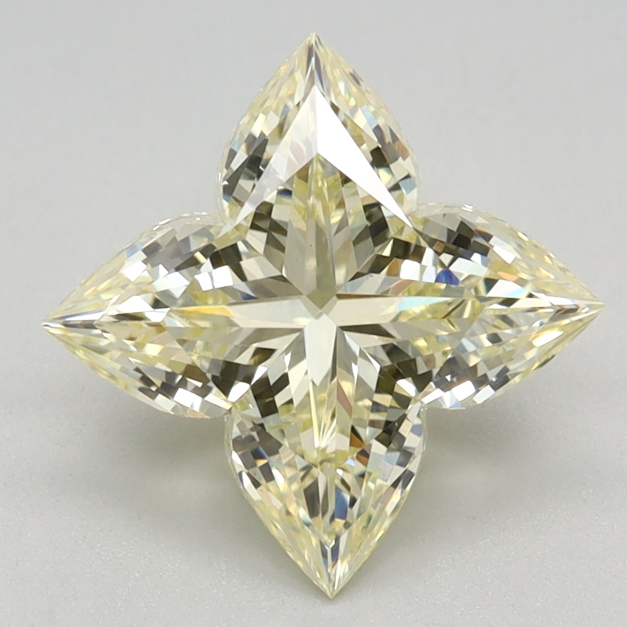 2.10 carat Fancy Intense Yellow Lily Cut lab grown diamond, VS1, IGI certified