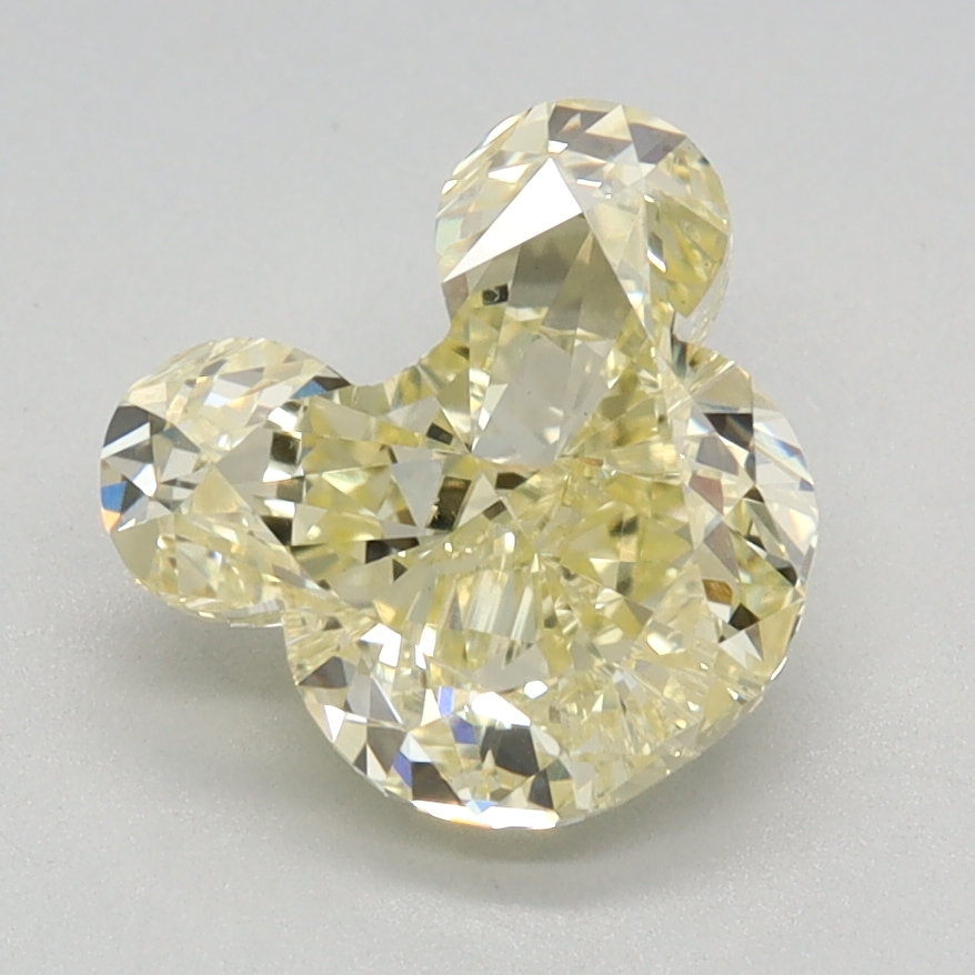 1.77 carat Fancy Yellow Other lab grown diamond, VS1, IGI certified