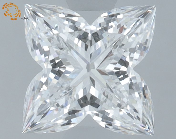 1.39 carat Lily Cut lab grown diamond, E VS1, IGI certified