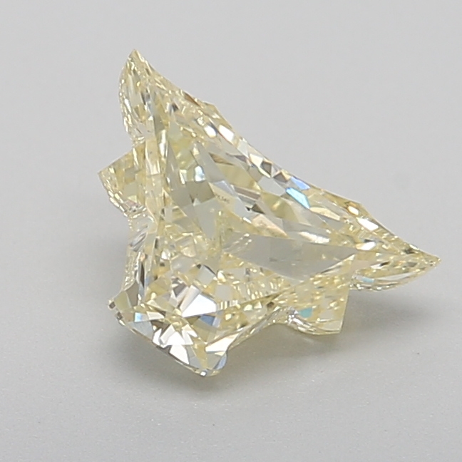 1.28 carat Fancy Yellow Bull lab grown diamond, VVS2, IGI certified