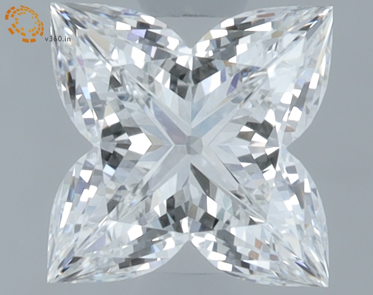 1.24 carat Lily Cut lab grown diamond, F VS1, IGI certified