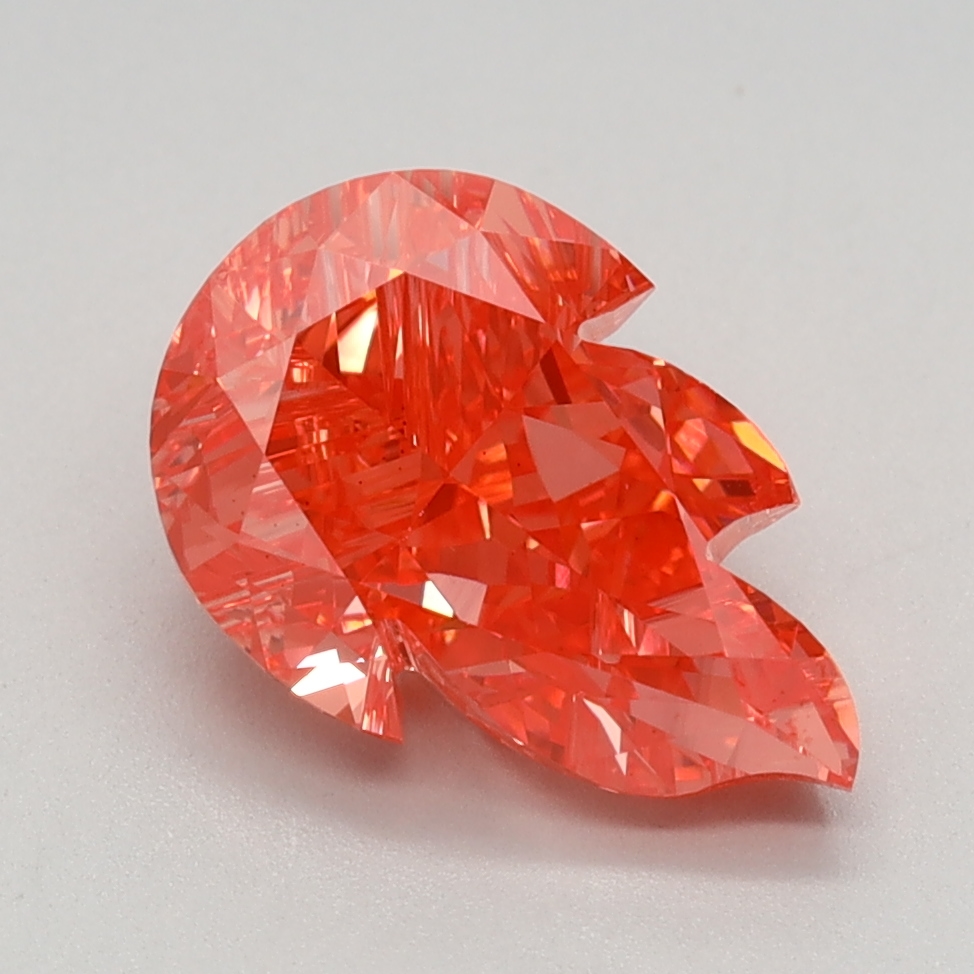 2.28 carat Fancy Vivid Pink Other lab grown diamond, VS1, IGI certified