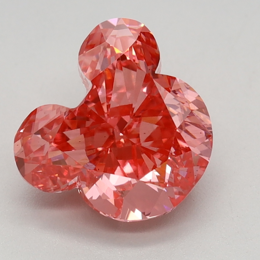 2.19 carat Fancy Vivid Pink Other lab grown diamond, VS1, IGI certified