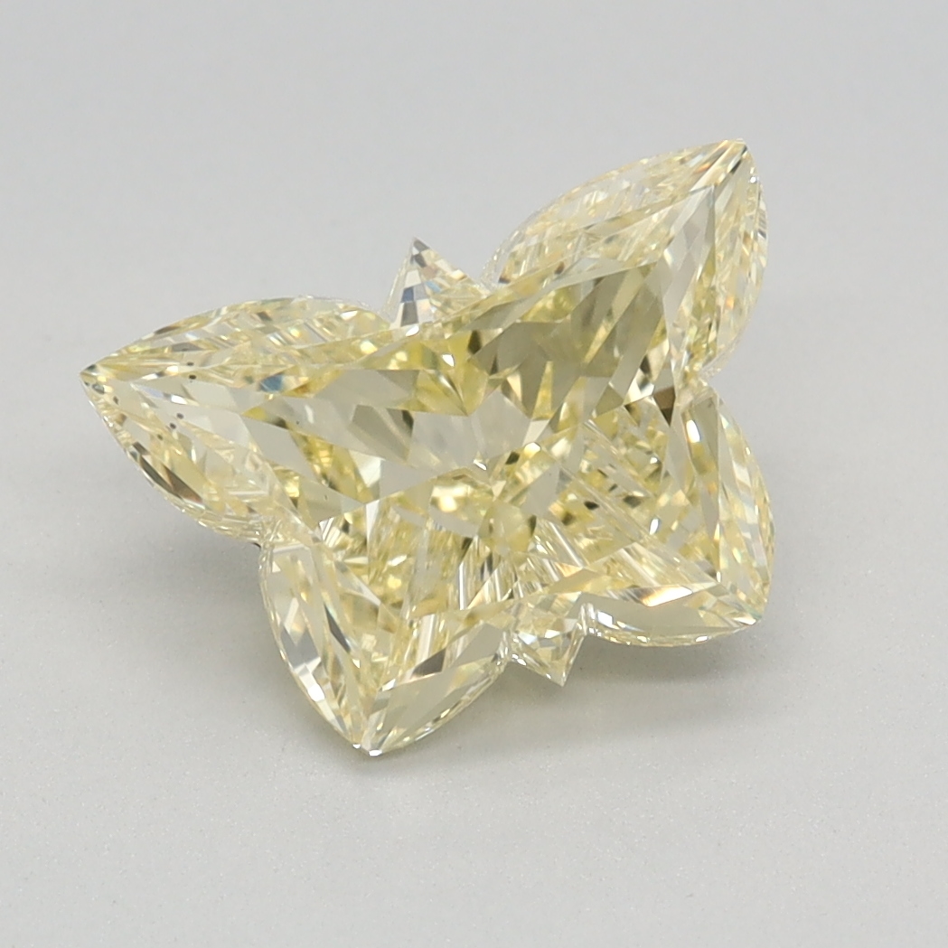 2.01 carat Fancy Intense Yellow Butterfly lab grown diamond, VS1, IGI certified
