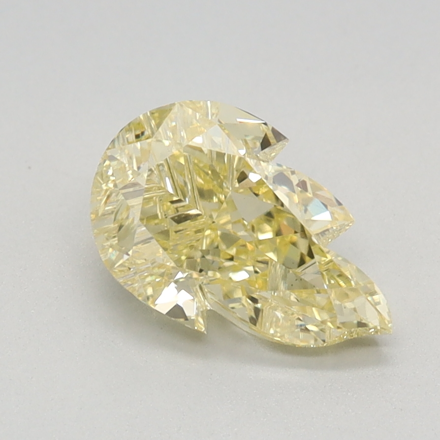 1.16 carat Fancy Intense Yellow Other lab grown diamond, VVS2, IGI certified