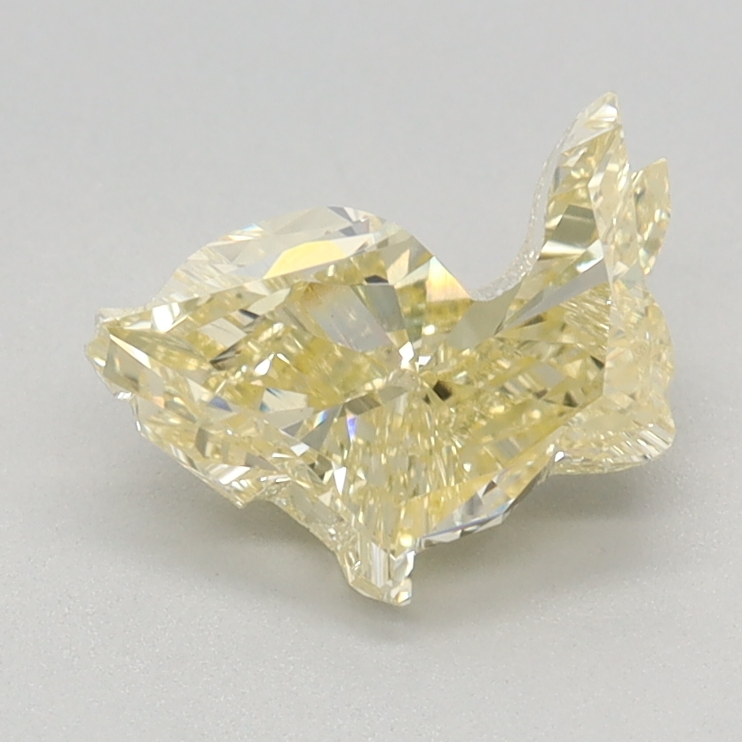 1.15 carat Fancy Intense Yellow Other lab grown diamond, VVS2, IGI certified